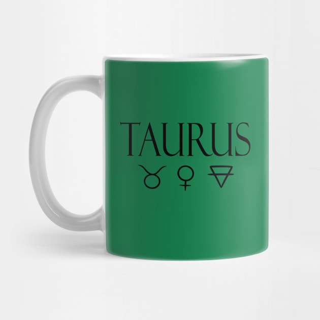 Taurus Glyph Planet Element by Generation Last